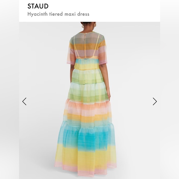 STAUD Hyacinth Tiered Maxi Dress - Picture 3 of 5
